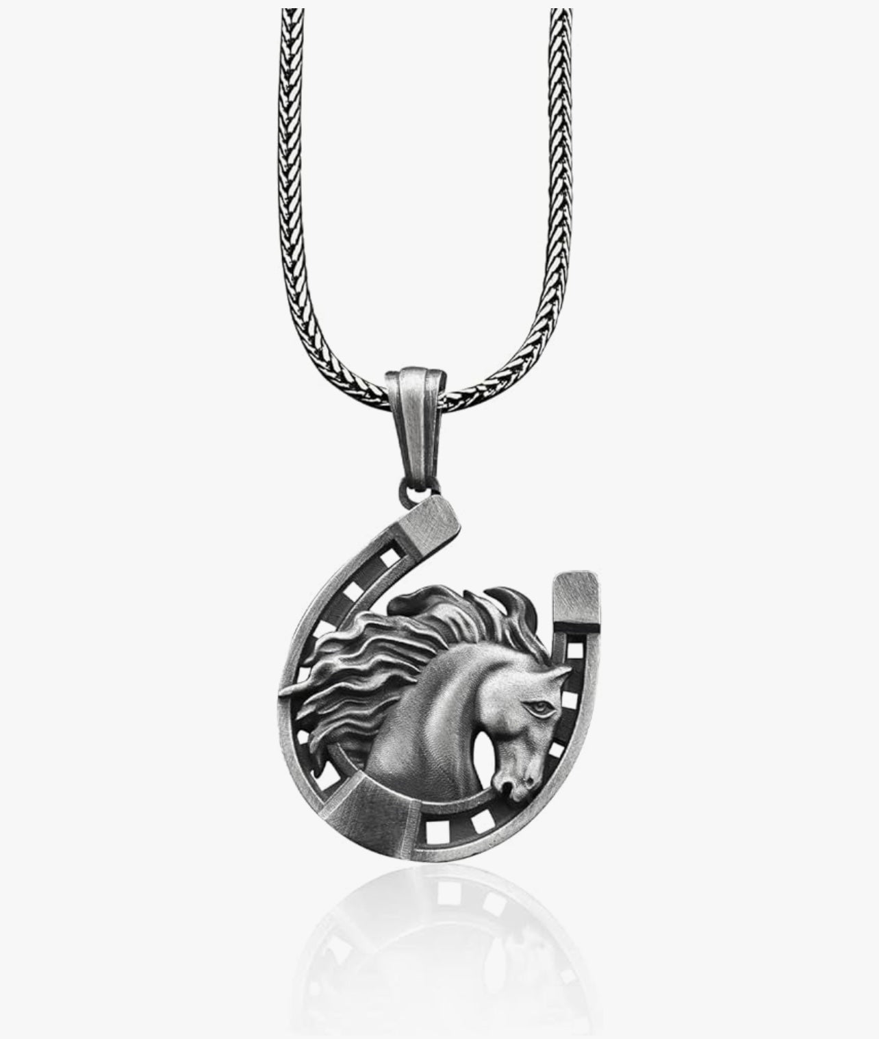 MD Maned Horseshoe Necklace